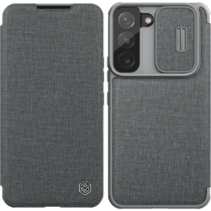 Kup Etui Nillkin Qin Cloth Pro Samsung Galaxy S22 gri - NLK710 - {ean13} - Sklep Home Screen