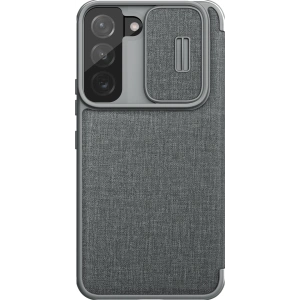 Kup Etui Nillkin Qin Cloth Pro Samsung Galaxy S22 gri - NLK710 - {ean13} - Sklep Home Screen