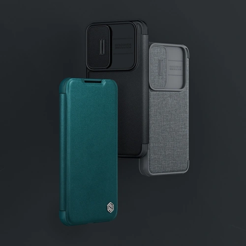Kup Case Nillkin Qin Cloth Pro Samsung Galaxy S22 grau - NLK710 - {ean13} - Sklep Home Screen