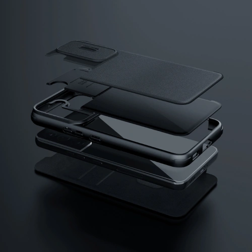 Kup Case Nillkin Qin Cloth Pro Samsung Galaxy S22 grau - NLK710 - {ean13} - Sklep Home Screen