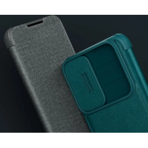 Kup Case Nillkin Qin Cloth Pro Samsung Galaxy S22 grau - NLK710 - {ean13} - Sklep Home Screen