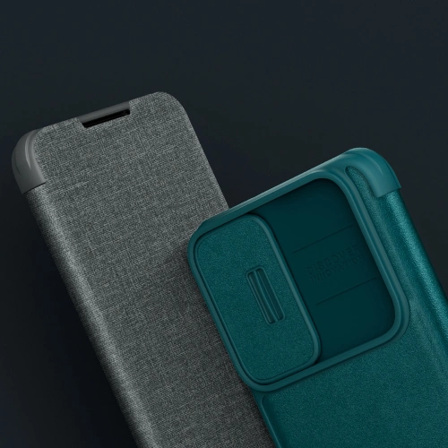 Kup Case Nillkin Qin Cloth Pro Samsung Galaxy S22 grau - NLK710 - {ean13} - Sklep Home Screen