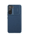 Kup Case Nillkin Qin Cloth Pro Samsung Galaxy S22+ Plus blau - NLK711 - {ean13} - Sklep Home Screen