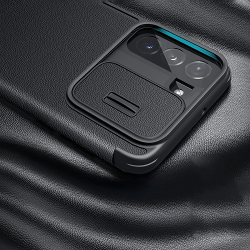 Kup Case Nillkin Qin Cloth Pro Samsung Galaxy S22+ Plus blau - NLK711 - {ean13} - Sklep Home Screen
