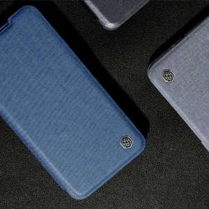 Nillkin Qin Cloth Pro Samsung Galaxy S22+ Plus blue