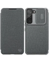 Etui Nillkin Qin Cloth Pro Samsung Galaxy S22+ Plus szary