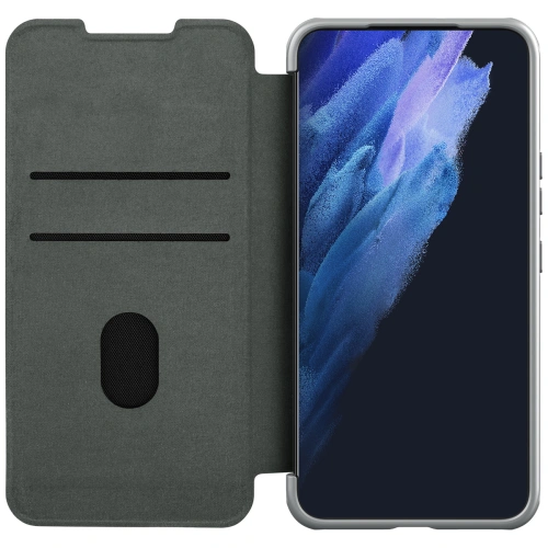 Kup Case Nillkin Qin Cloth Pro Samsung Galaxy S22+ Plus grau - NLK712 - {ean13} - Sklep Home Screen