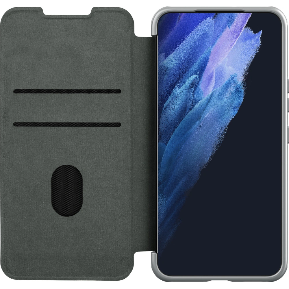 Etui Nillkin Qin Cloth Pro Samsung Galaxy S22+ Plus szary