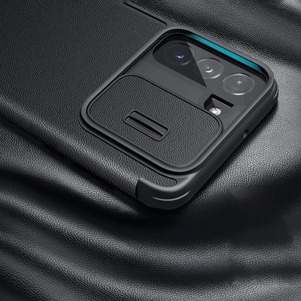 Etui Nillkin Qin Cloth Pro Samsung Galaxy S22+ Plus szary