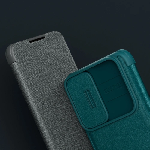 Kup Case Nillkin Qin Cloth Pro Samsung Galaxy S22+ Plus grau - NLK712 - {ean13} - Sklep Home Screen