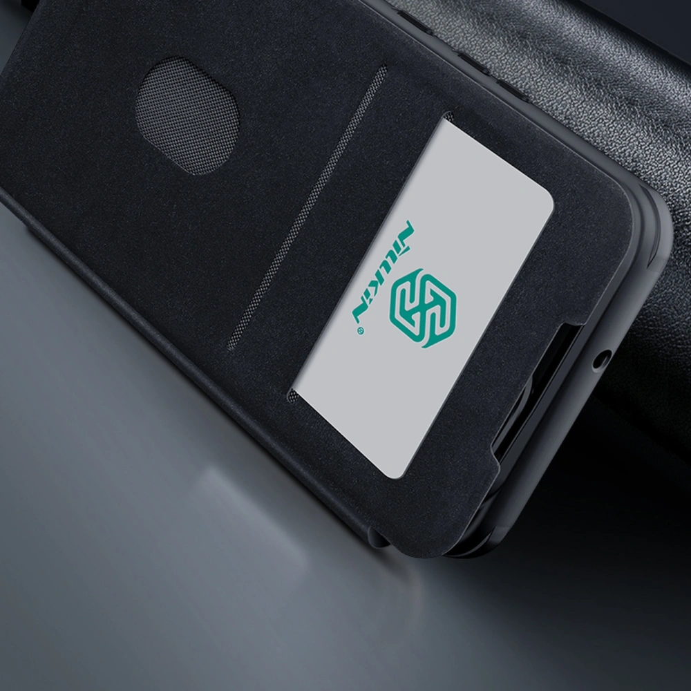 Etui Nillkin Qin Cloth Pro Samsung Galaxy S22+ Plus szary