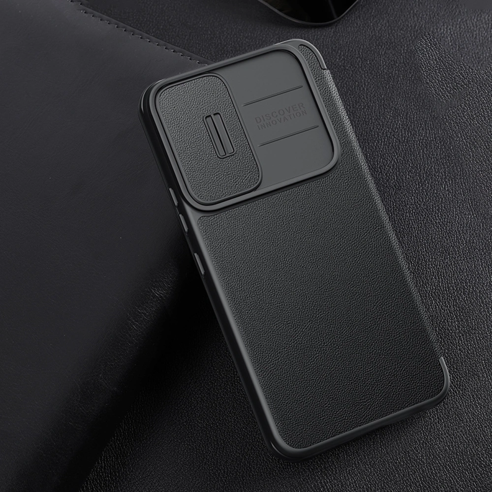 Etui Nillkin Qin Cloth Pro Samsung Galaxy S22+ Plus szary