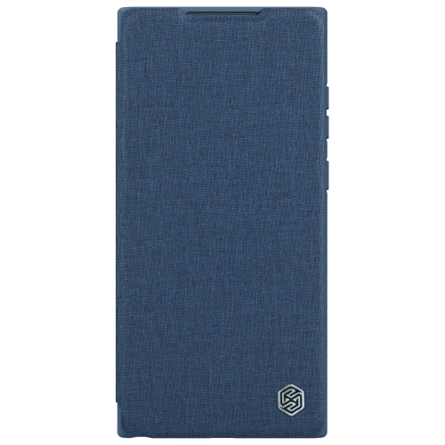 Kup Etui Nillkin Qin Cloth Pro Samsung Galaxy S22 Ultra kék - NLK713 - {ean13} - Sklep Home Screen