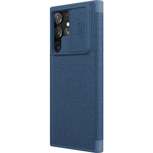 Kup Case Nillkin Qin Cloth Pro Samsung Galaxy S22 Ultra blau - NLK713 - {ean13} - Sklep Home Screen