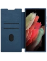 Kup Etui Nillkin Qin Cloth Pro Samsung Galaxy S22 Ultra albastru - NLK713 - {ean13} - Sklep Home Screen