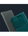 Kup Etui Nillkin Qin Cloth Pro Samsung Galaxy S22 Ultra kék - NLK713 - {ean13} - Sklep Home Screen