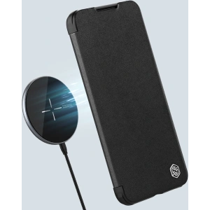 Kup Case Nillkin Qin Cloth Pro Samsung Galaxy S22 Ultra blau - NLK713 - {ean13} - Sklep Home Screen