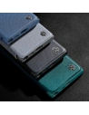 Kup Etui Nillkin Qin Cloth Pro Samsung Galaxy S22 Ultra albastru - NLK713 - {ean13} - Sklep Home Screen