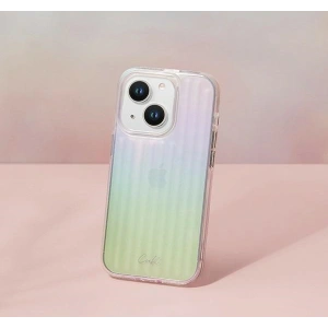Etui UNIQ Coehl Linear Apple iPhone 14 Plus / 15 Plus opalowy/iridescent