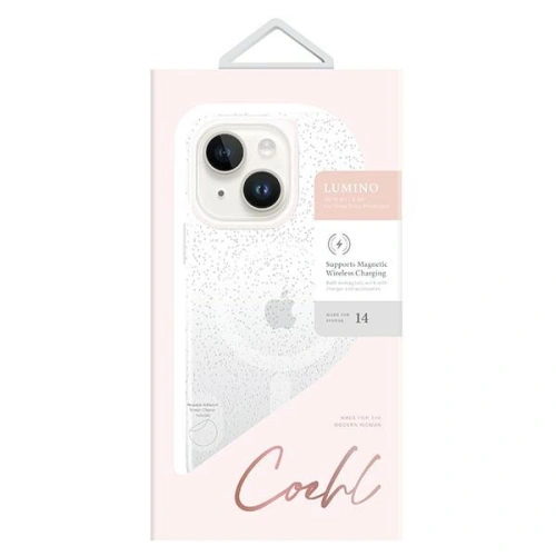 Kup Etui UNIQ Coehl Lumino Apple iPhone 14 ezüst/sparkling silver - UNIQ777 - {ean13} - Sklep Home Screen