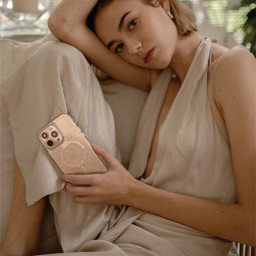 Kup Etui UNIQ Coehl Lumino Apple iPhone 14 srebrny/sparkling silver - UNIQ777 - {ean13} - Sklep Home Screen