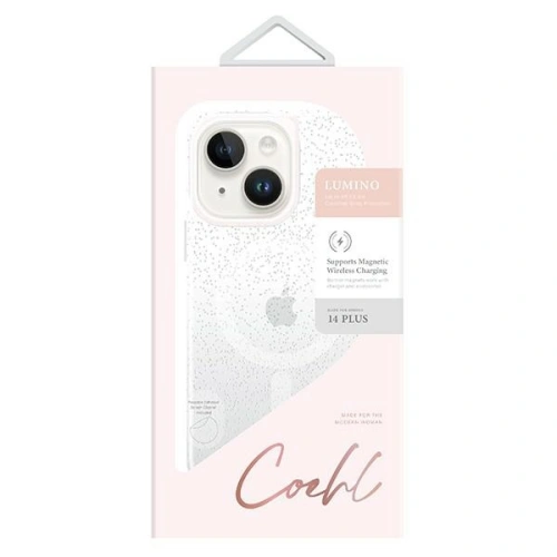 Kup Etui UNIQ Coehl Lumino Apple iPhone 14 Plus / 15 Plus argintiu/sparkling silver - UNIQ779 - {ean13} - Sklep Home Screen