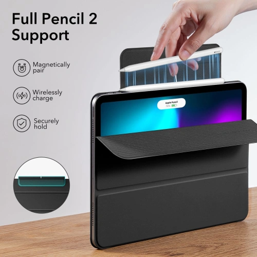 Kup Etui ESR Rebound Magnetic Apple iPad Pro 11 2020/2021 (2. i 3. generacji) Rugged Black - ESR596 - {ean13} - Sklep Home Screen