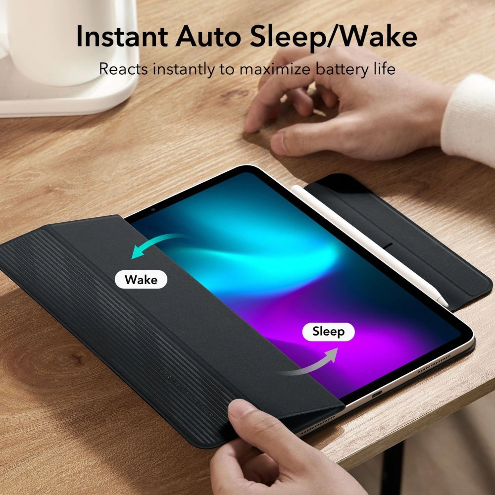 Etui ESR Rebound Magnetic Apple iPad Pro 11 2020/2021 (2. i 3. generacji) Rugged Black