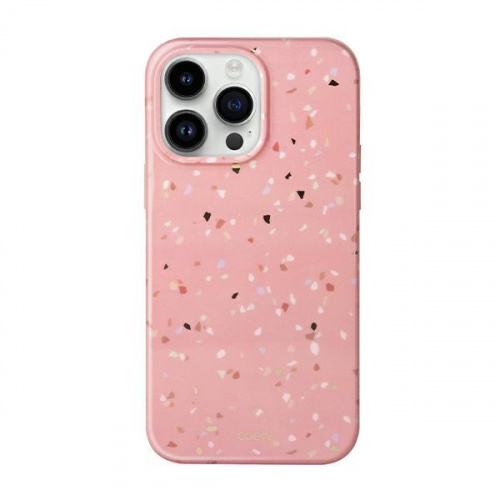 Kup Etui UNIQ Coehl Terrazzo Apple iPhone 14 Pro różowy/coral pink - 8886463682753 - UNIQ790 - Homescreen.pl