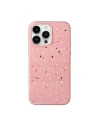Etui UNIQ Coehl Terrazzo pentru Apple iPhone 14 Pro roz/coral roz