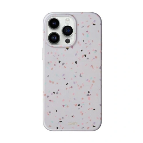 Kup Etui UNIQ Coehl Terrazzo Apple iPhone 14 Pro Max nisip/roca de nisip - UNIQ791 - {ean13} - Sklep Home Screen
