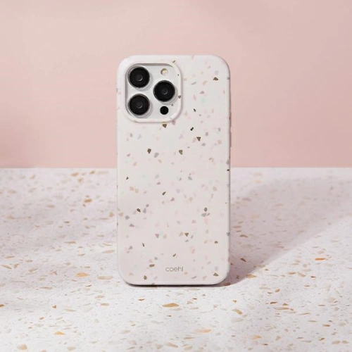 Kup Etui UNIQ Coehl Terrazzo Apple iPhone 14 Pro Max pískový/sandstone - UNIQ791 - {ean13} - Sklep Home Screen