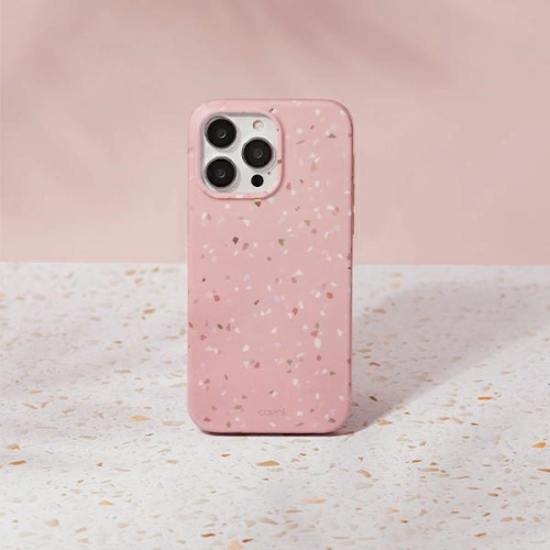 Kup Etui UNIQ Coehl Terrazzo Apple iPhone 14 Pro Max roz/roz coral - UNIQ792 - {ean13} - Sklep Home Screen