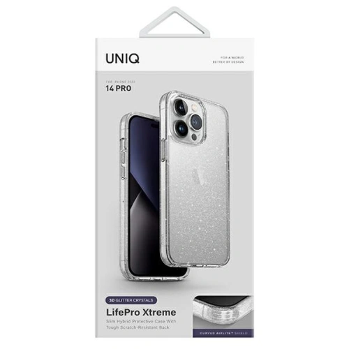 Kup Etui UNIQ LifePro Xtreme Apple iPhone 14 Pro průhledné/tinsel lucent - UNIQ798 - {ean13} - Sklep Home Screen
