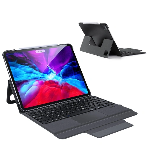Kup Etui Dux Ducis Touchpad Keyboard Case Bluetooth Apple iPad Pro 12.9 2018/2020/2021 (3., 4. a 5. generace) černé - DDS373 - {ean13} - Sklep Home Screen