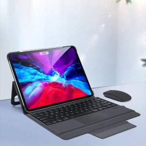 Kup Etui Dux Ducis Touchpad Keyboard Case Bluetooth Apple iPad Pro 12.9 2018/2020/2021 (3., 4. i 5. generacji) czarny - DDS373 - {ean13} - Sklep Home Screen