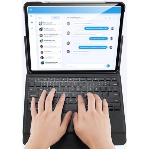 Kup Etui Dux Ducis Touchpad Keyboard Case Bluetooth Apple iPad Pro 12.9 2018/2020/2021 (3., 4. i 5. generacji) czarny - DDS373 - {ean13} - Sklep Home Screen