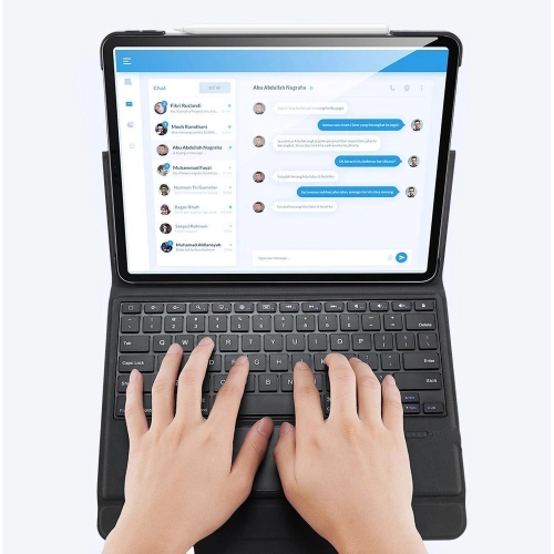 Kup Etui Dux Ducis Touchpad Keyboard Case Bluetooth Apple iPad Pro 12.9 2018/2020/2021 (3., 4. a 5. generace) černé - DDS373 - {ean13} - Sklep Home Screen