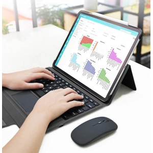 Kup Etui Dux Ducis Touchpad Keyboard Case Bluetooth Apple iPad Pro 12.9 2018/2020/2021 (3., 4. i 5. generacji) czarny - DDS373 - {ean13} - Sklep Home Screen