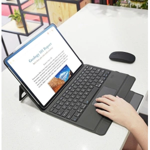 Kup Etui Dux Ducis Touchpad Keyboard Case Bluetooth Apple iPad Pro 12.9 2018/2020/2021 (3., 4. i 5. generacji) czarny - DDS373 - {ean13} - Sklep Home Screen