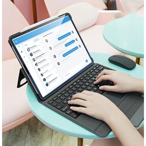 Kup Etui Dux Ducis Touchpad Keyboard Case Bluetooth Apple iPad Pro 12.9 2018/2020/2021 (3., 4. a 5. generace) černé - DDS373 - {ean13} - Sklep Home Screen