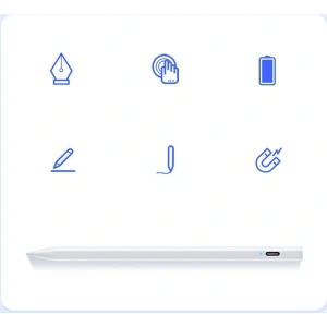 Buy Dux Ducis Stylus Apple iPad (classic version) white - DDS377 - {ean13} - Home Screen Store Europe