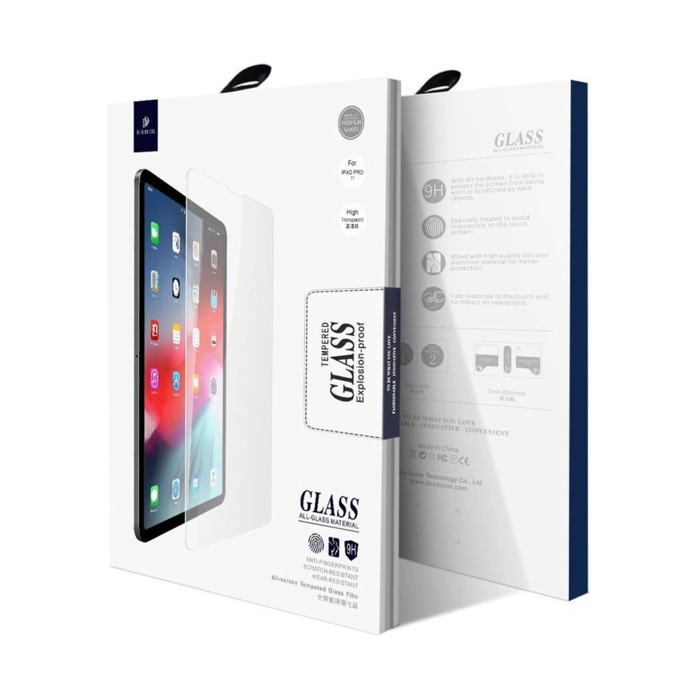 Szkło hartowane Dux Ducis All Tempered Glass Apple iPad Air 10.9 2020/2022 (4, 5 gen) / iPad Pro 11 2021 (3 gen) / iPad Air 11 2024 (6. generacji) przezroczysty