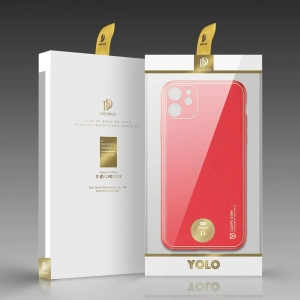Etui Dux Ducis Yolo Apple iPhone 12 mini czerwony