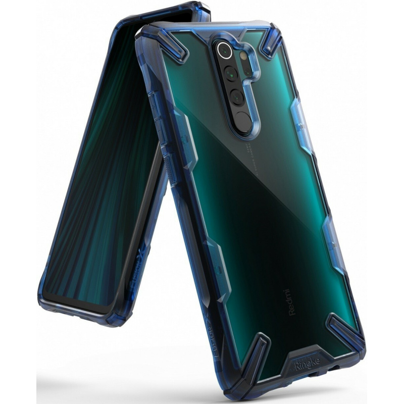 Kup Etui Ringke Fusion-X Redmi Note 8 Pro Space Blue - 8809688894190 - RGK1032BLU - Homescreen.pl