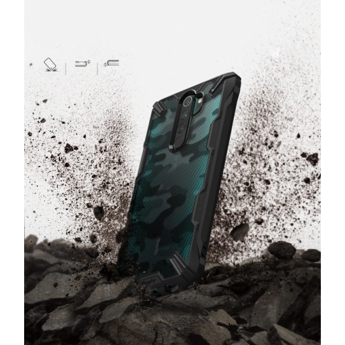 Kup Etui Ringke Fusion-X Design Redmi Note 8 Pro Camo (Moro) Fekete - RGK1033MOB - {ean13} - Sklep Home Screen