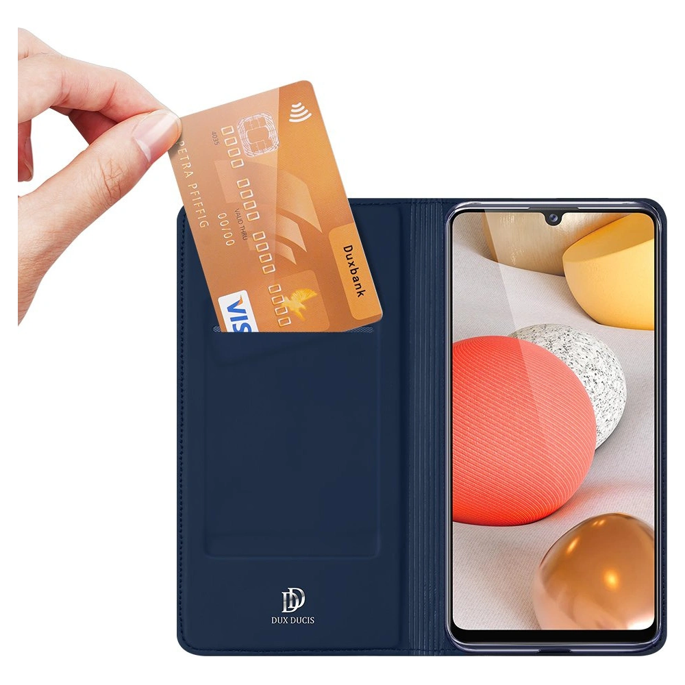 Etui Dux Ducis Skin Pro Samsung Galaxy A42 5G niebieski