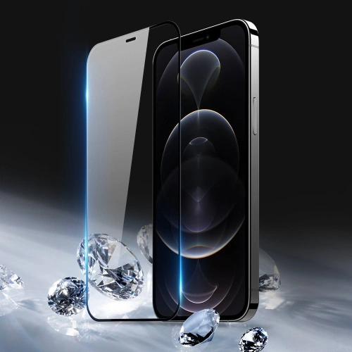 Kup Szkło hartowane Dux Ducis 10D Tempered Glass Apple iPhone 12/12 Pro czarny (case friendly) - DDS399 - {ean13} - Sklep Home Screen