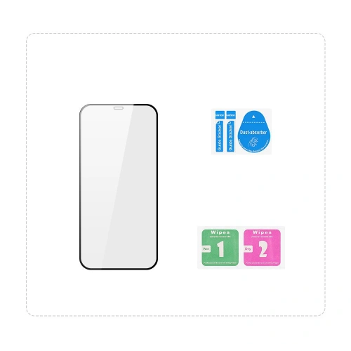 Kup Szkło hartowane Dux Ducis 10D Tempered Glass Apple iPhone 12/12 Pro czarny (case friendly) - DDS399 - {ean13} - Sklep Home Screen