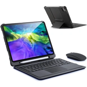 Kup Etui Dux Ducis Touchpad Keyboard Case Bluetooth Apple iPad Air 10.9 2020/2022 (4, 5 gen) / iPad Pro 11 2018/2020/2021 (1, 2, 3 gen) / iPad Air 11 2024 (6. generacji) czarny - DDS404 - {ean13} - Sklep Home Screen